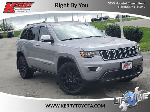 Billet Silver Metallic Clearcoat 2017 Jeep Grand Cherokee Limited