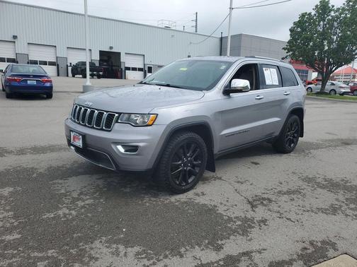 Billet Silver Metallic Clearcoat 2017 Jeep Grand Cherokee Limited