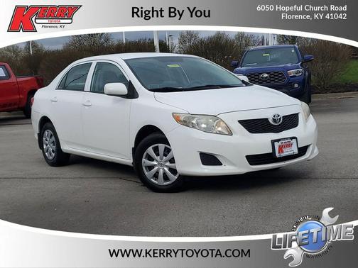 Super White 2010 Toyota Corolla LE