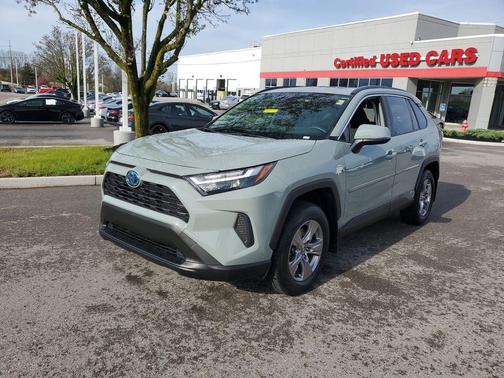 Lunar Rock 2022 Toyota RAV4 Hybrid XLE