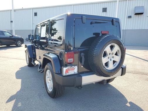Black Clearcoat 2012 Jeep Wrangler Unlimited Sahara
