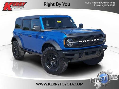Velocity Blue Metallic 2024 Ford Bronco Wildtrak