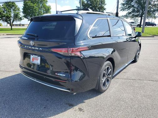 Midnight Black 2026 Toyota Sienna Platinum