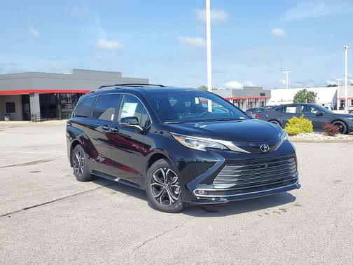 Midnight Black 2026 Toyota Sienna Platinum