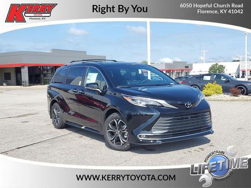 Midnight Black 2026 Toyota Sienna Platinum