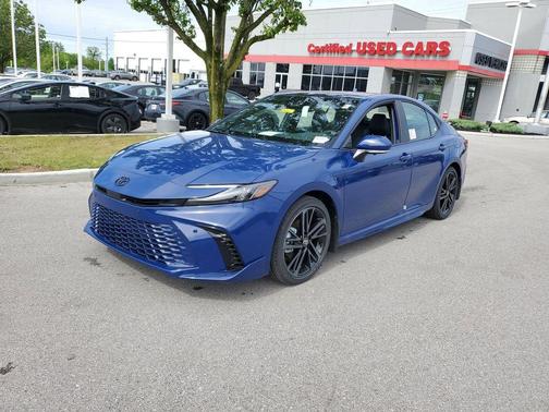 Blue 2026 Toyota Camry XSE