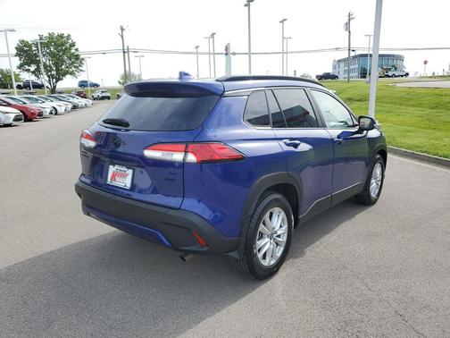Blue Crush Metallic 2024 Toyota Corolla Cross LE