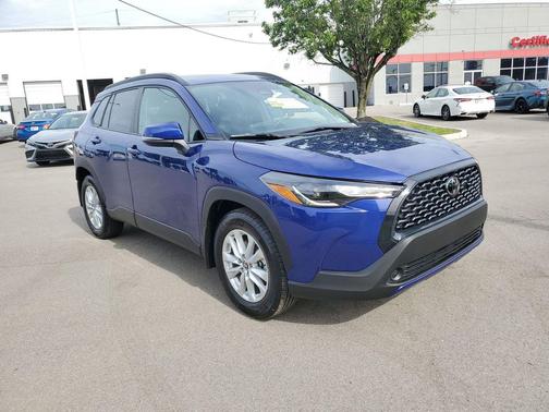 Blue Crush Metallic 2024 Toyota Corolla Cross LE