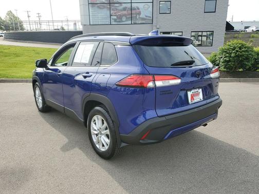 Blue Crush Metallic 2024 Toyota Corolla Cross LE