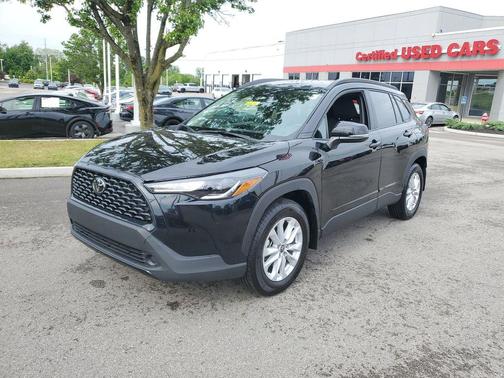 Jet Black 2023 Toyota Corolla Cross LE