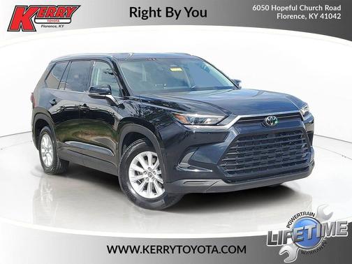 Midnight Black Metallic 2025 Toyota Grand Highlander XLE