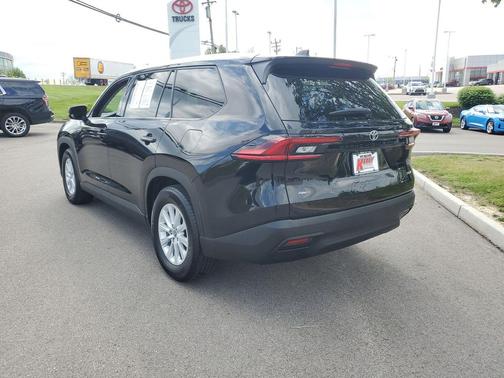 Midnight Black Metallic 2025 Toyota Grand Highlander XLE