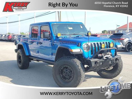 Hydro Blue Pearlcoat 2020 Jeep Gladiator Rubicon