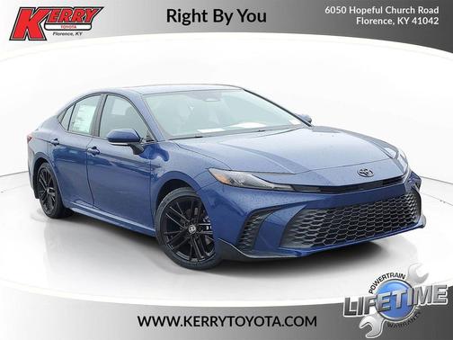 Blue 2026 Toyota Camry SE
