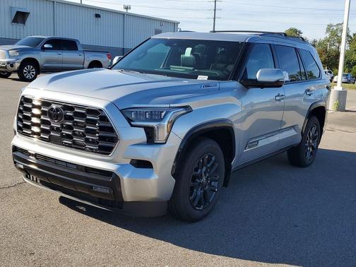 Celestial Silver 2026 Toyota Sequoia Platinum