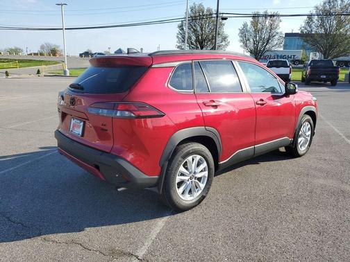 Soul Red Crystal/Jet Black 2026 Toyota Corolla Cross LE