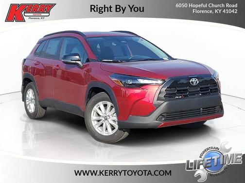 Soul Red Crystal/Jet Black 2026 Toyota Corolla Cross LE