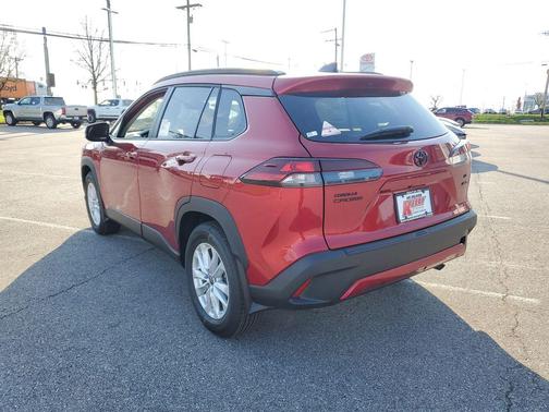 Soul Red Crystal/Jet Black 2026 Toyota Corolla Cross LE