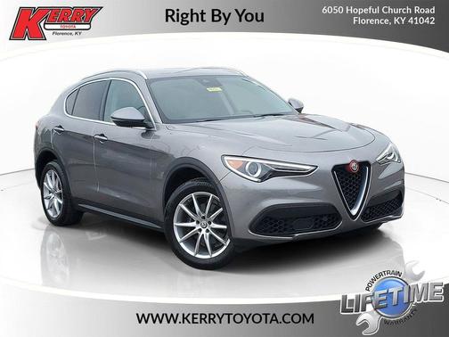 Stromboli Gray Metallic 2018 Alfa Romeo Stelvio Ti