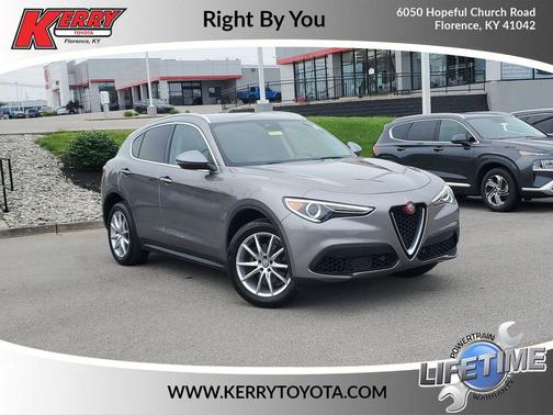 Stromboli Gray Metallic 2018 Alfa Romeo Stelvio Ti