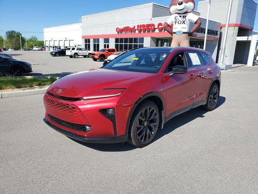 Finish Line Red 2025 Toyota Crown Signia Limited