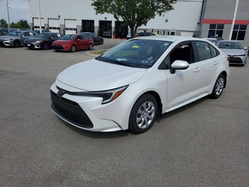 Pearl 2026 Toyota Corolla Hybrid LE