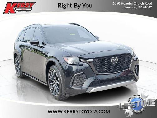 Jet Black Mica 2025 Mazda CX-70 PHEV Premium Plus Package
