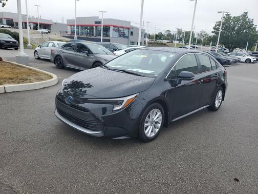Midnight Black Metallic 2024 Toyota Corolla Hybrid XLE