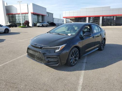 Midnight Black Metallic 2026 Toyota Corolla SE