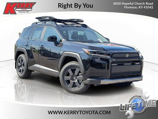 Midnight Black Metallic 2026 Toyota RAV4 Plug-In Hybrid Woodland