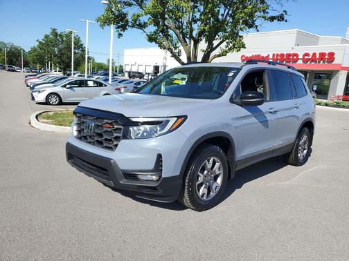 Sonic Gray Pearl 2022 Honda Passport AWD TrailSport