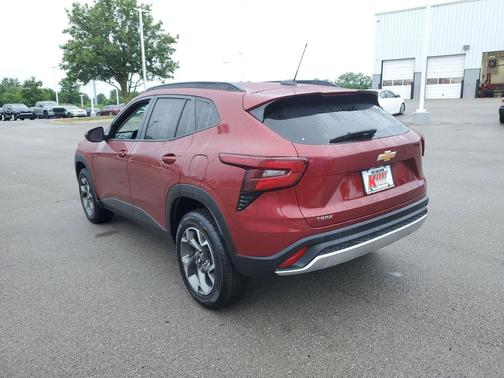 Crimson Metallic 2024 Chevrolet Trax LT