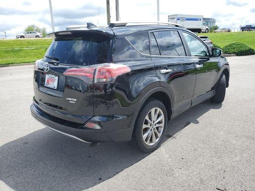 Black 2017 Toyota RAV4 Limited