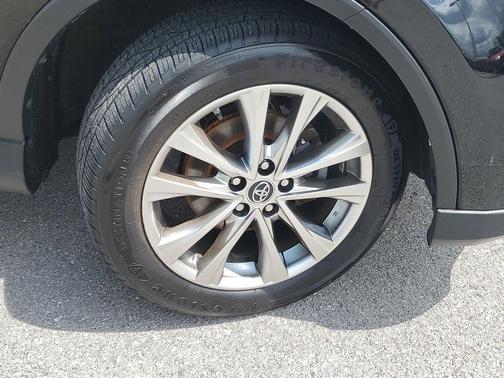 Black 2017 Toyota RAV4 Limited