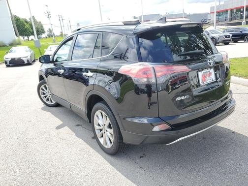 Black 2017 Toyota RAV4 Limited