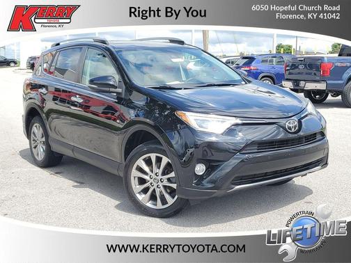 Black 2017 Toyota RAV4 Limited