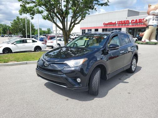 Black 2017 Toyota RAV4 Limited