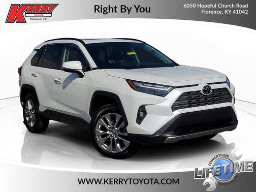 Blizzard Pearl 2022 Toyota RAV4 Limited