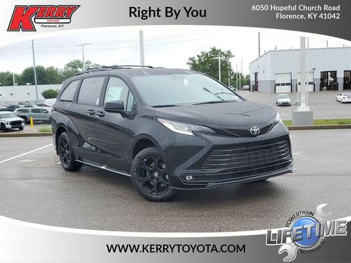 Midnight Black 2026 Toyota Sienna Woodland Edition