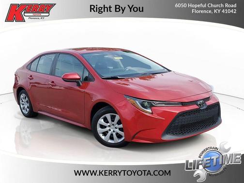 White 2021 Toyota Corolla LE