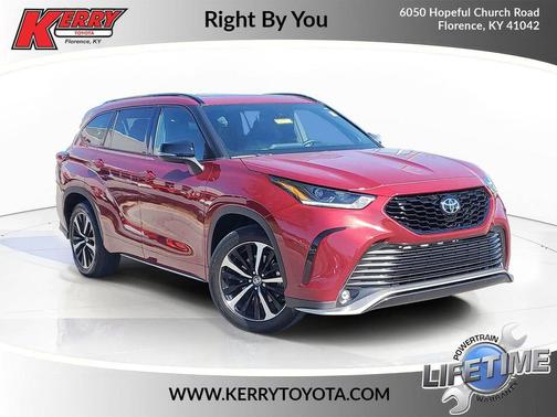 Ruby Flare Pearl 2021 Toyota Highlander XSE