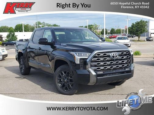 Midnight Black Metallic 2026 Toyota Tundra Hybrid Platinum