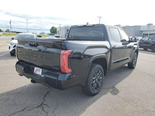 Midnight Black Metallic 2026 Toyota Tundra Hybrid Platinum