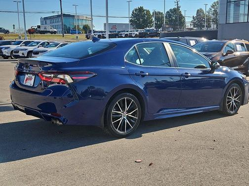 Blue 2024 Toyota Camry SE