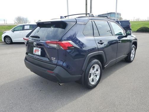Blue 2019 Toyota RAV4 XLE