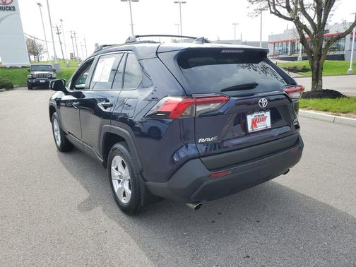 Blue 2019 Toyota RAV4 XLE