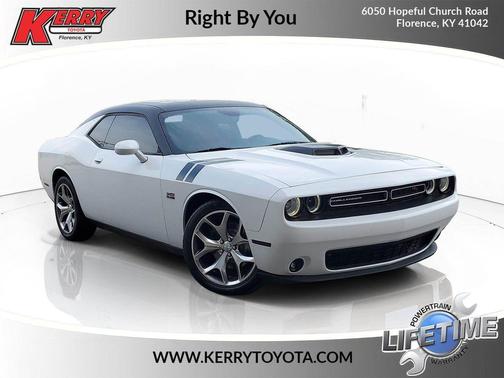 Ivory White Tri-Coat Pearl 2015 Dodge Challenger R/T Plus
