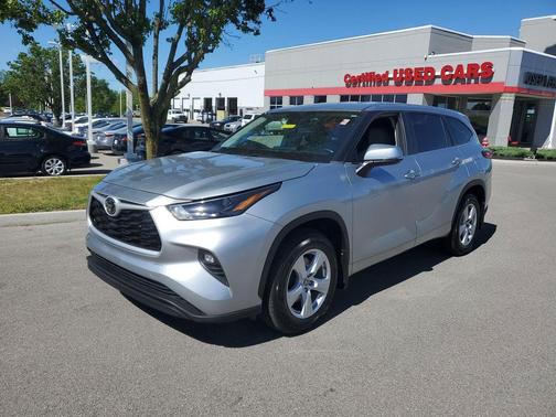 Celestial Silver Metallic 2023 Toyota Highlander LE