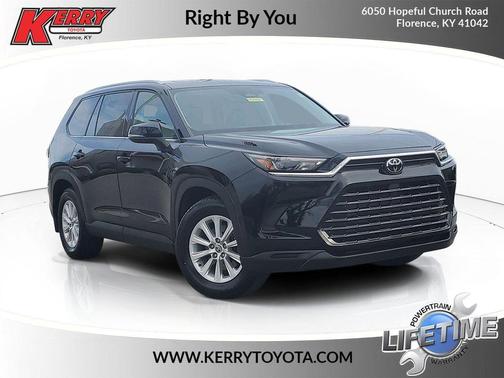 Midnight Black Metallic 2024 Toyota Grand Highlander XLE