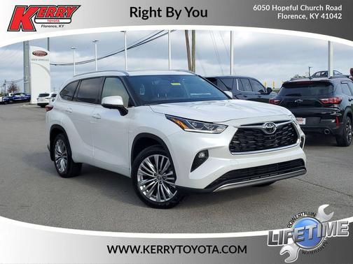 Wind Chill Pearl 2023 Toyota Highlander Platinum